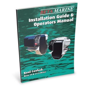 Beta Marine E-Drive Installation Guide & Operators Manual